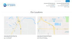 Desktop Screenshot of internationalrvworld.com
